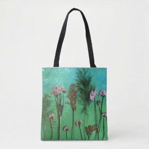 Pressed Blume Art Tasche