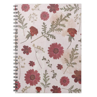 Pressed-Blume-Notebook Notizblock