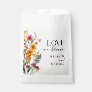 Pressed Blume Wildblume Boho Wedding Geschenktütchen