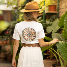 Pressed Flower Mandala l Herbstliche botanische Fl