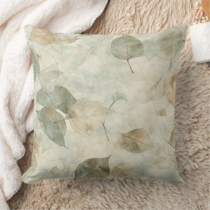 Pressed Leaf Harmony – Vintage Botanik (8) Kissen