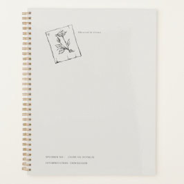 Pressed Rose- Regency Correspondence Planer