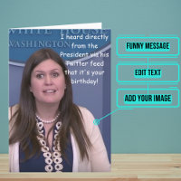 Pressedienst des Weißen Hauses: Funny Birthday
