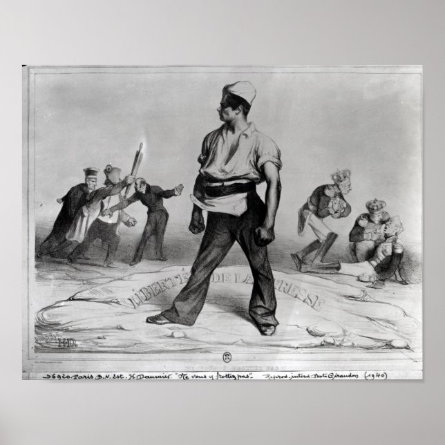 Pressefreiheit Poster (Vorne)