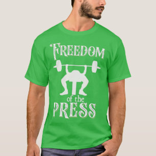 Pressefreiheit - Spaß Männer Gewicht T-Shirt
