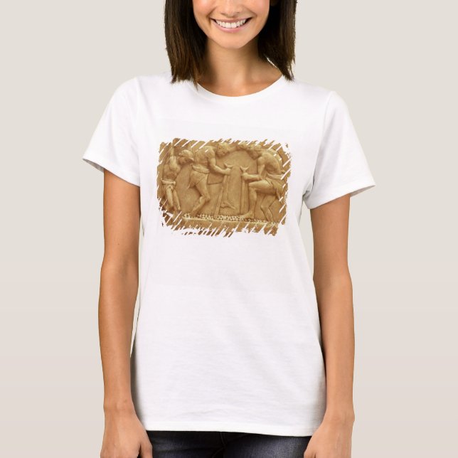 Pressen der Trauben (Marmor) T-Shirt (Vorderseite)