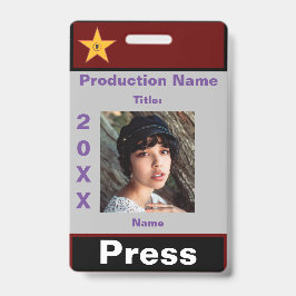 Pressepass-1 Ausweis