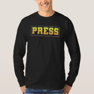 Pressereferentin für Journalisten T-Shirt