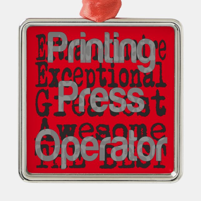 Presseveranstalter Silbernes Ornament (Vorne)