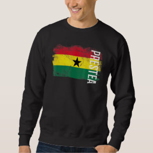 Prestea Ghana Flagge für Ghanaer Männer Frauen Kin Sweatshirt