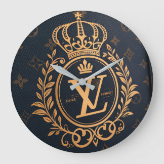 Prestige Ballpoint Pen – Royal Monogram "N" in Gol Große Wanduhr