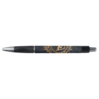 Prestige Ballpoint Pen – Royal Monogram "N" in Gol Kugelschreiber