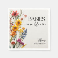 Prestige Blume Wildblume Twins Dusche Napkins