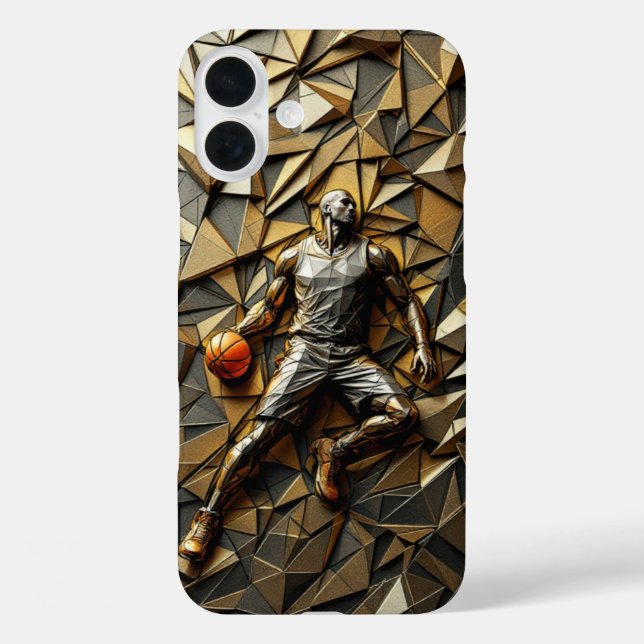 Prestige Dunk: Luxe Basketball Case-Mate iPhone Hülle (Rückseite)