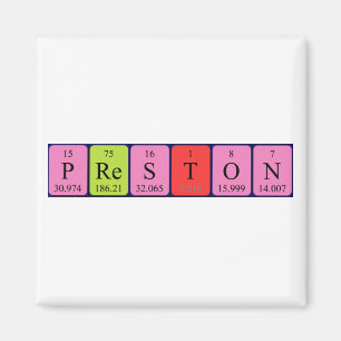 Preston Periodenmagnetmagnet Magnet