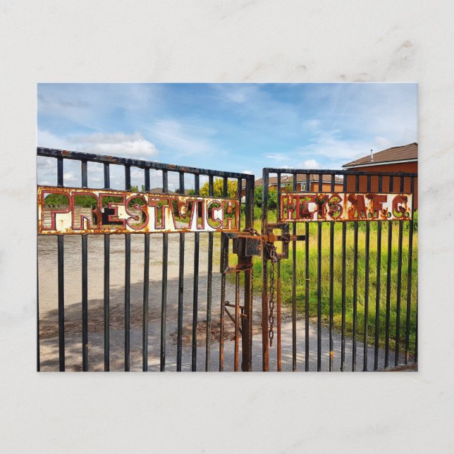 Prestwich Heys AFC Postkarte (Vorderseite)