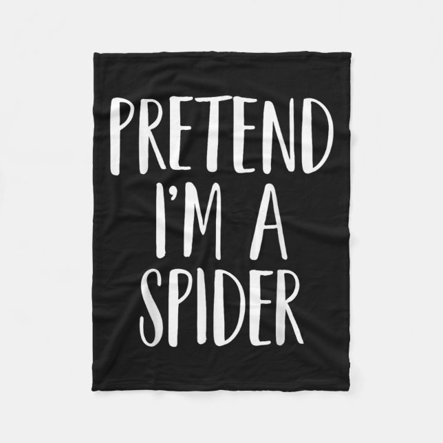 Pretend I'm A Sder Family Women Men Kids Halloween Fleecedecke (Vorderseite)