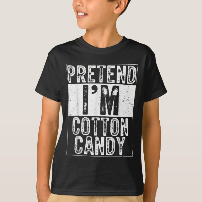 Pretend I'm Cotton Candy Family Women Men Costume  T-Shirt (Vorderseite)