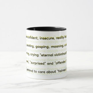 Pretend to care about "fairness" and "equality!" tasse