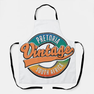 Pretoria Südafrica Vintages Logo Schürze