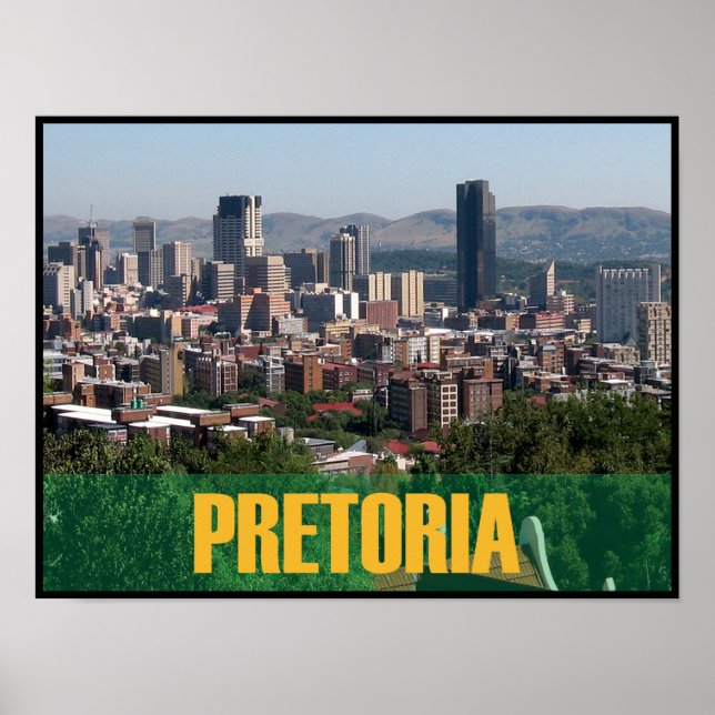 Pretoria, Südafrika Poster (Vorne)