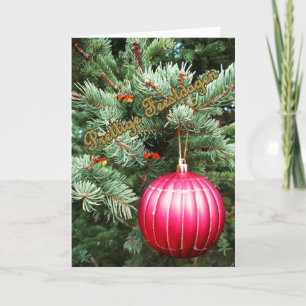 Prettige Feestdagen Feiertagskarte
