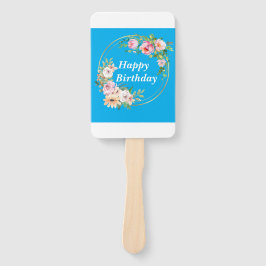 Prettty Pink & Gold Blume Set der Fans Fächer