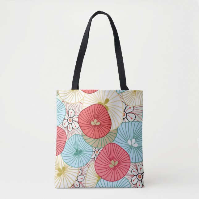 Pretty Abract Colorful Busy Floral Pattern (Vorderseite)