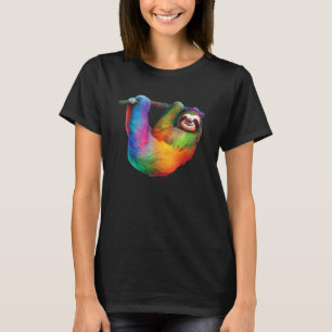 Pretty And Slothy Stolz Virale Grafiken T-Shirt