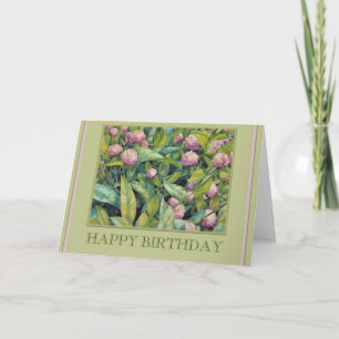 Pretty Clover's - Glücklichste Geburtstagskarte Karte
