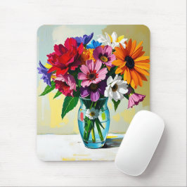 Pretty Floral Botanical   Mousepad
