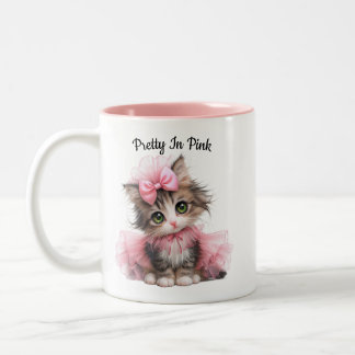 Pretty in Pink – Kitten Tasse