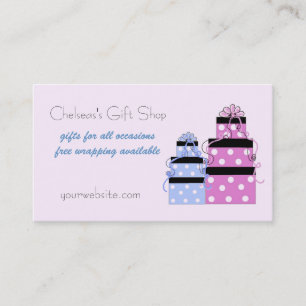 Pretty Packages Boutique Visitenkarte