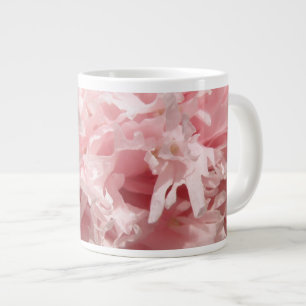 Pretty Pale Pink Poppy Mug Jumbo-Tasse