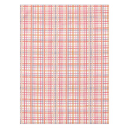 Pretty Pastel Plaid Tischdecke