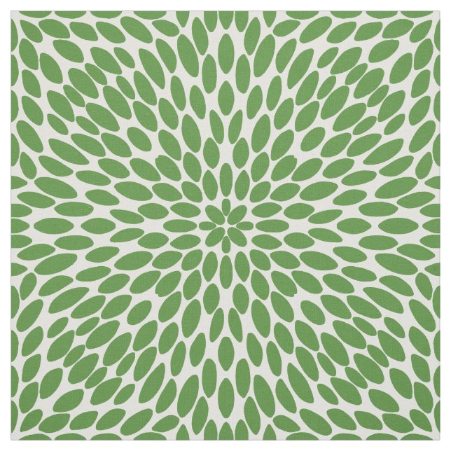 Pretty Pattern hand drawn green Stoff (Muster)