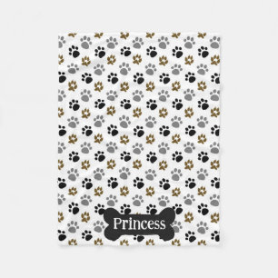 Pretty Paws Personalisieren Fleecedecke