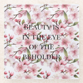 Pretty Pink Cherry Blossom Flowers Glasuntersetzer