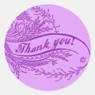Pretty Purple Danke, Stickers