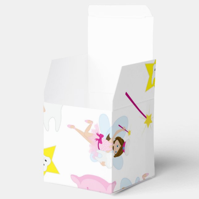 Pretty Tooth Fairy Magic Wand White Teeth Geschenkschachtel (Geöffnet)