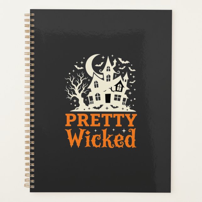 Pretty Wicked Halloween Haunted House_1 Planer (Vorderseite)