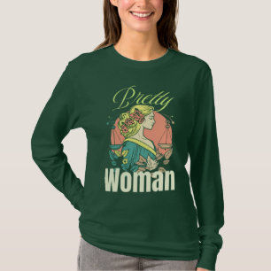 Pretty Woman – Faszinierende Schönheit Illustratio T-Shirt