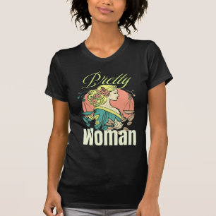 Pretty Woman – Faszinierende Schönheitsillustratio T-Shirt