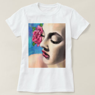 Pretty Woman mit Rose T-Shirt