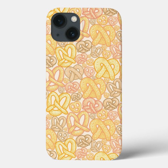 Pretzel Muster Case-Mate iPhone Hülle (Rückseite)