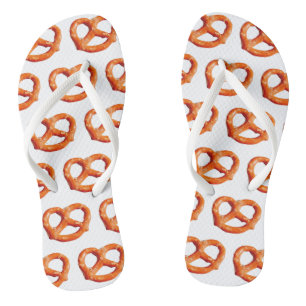 Pretzel-Spaß für Pete Flip Flops