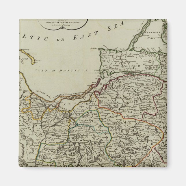 Preußen, Dantzick Magnet (Vorne)