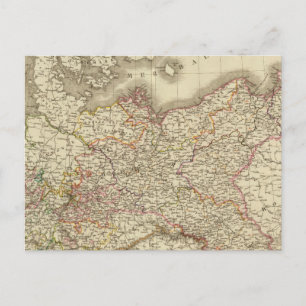 Preußen, Deutschland, Polen Postkarte