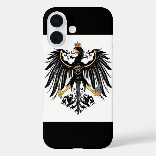 Preußen-Flagge Case-Mate iPhone Hülle (Rückseite)