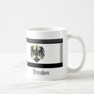 Preussen Flaggen-Edelstein Tasse